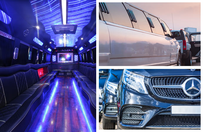 luxury limo options in Dallas Fort Worth